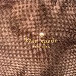 Kate Spade  Brown Textured Pouch Photo 1