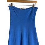 ALC Frank A.L.C. Dean Blue Strapless Knit A-Line Midi Dress Size Small Photo 12