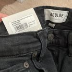 AGOLDE Carrie High Rise Long Length Slim Shorts Photo 3