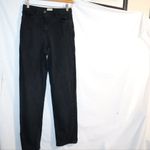 Wilfred Aritzia Free the Melina Black Hi-Rise slim fit twill Pants Photo 2