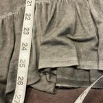 Dantelle  Oil Dye Ruffle Hem Tunic Top Grey Womens small Drop Waist‎ Boho Grunge Photo 11
