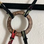 TY Mexican Tropical Leaf Beach Lightweight Summer Tank Spaghetti Strap Dress Black Size M Photo 8