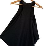 Wilfred Free Aritzia Burnette Swing Flowy Racerback Basic Tank Top Black Small Photo 4