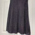 White House | Black Market Black Silver Glitter Dresss Size XXS Photo 7