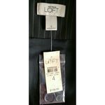 Loft Black Pinstripe Blazer Career Office Workwear 4 New Photo 5