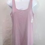 Old Navy Womans Fitted Tank Top Cami Size Large Mauve Light Purple New Photo 0