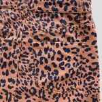We The Free Free People Denim Skirt Zip It Up O-Ring Leopard Print Women’s 28 Photo 7