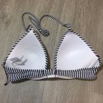 Shade & Shore NWOT Tropics 34C Push Up Cups Black White Stripe Triangle Bikini Top Photo 2