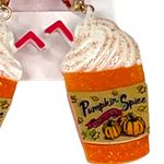 Betsey Johnson Pumpkin Spice Frozen Latte Earrings
Orange White Photo 1