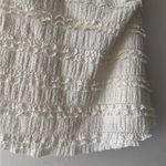 SheIn  White Cream Babydoll Ruffle Halter Top Photo 2