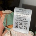 Baltic Born Groovy Floral Wrap Maxi Dress Belted Kimono Sleeve Boho Retro Orange Teal Photo 8