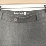 Betabrand Straight-Leg Dress Pant Yoga Pants – Charcoal Gray, Small Petite Photo 5