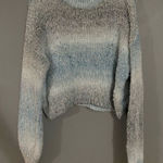 Wild Fable  Sweater Ombre Striped Pullover Soft Cozy Short Knit Small Photo 0