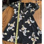 Topshop Size 4 Uk 8  Floral Print Dress Wedding Party New Year Open Back Summer Photo 10
