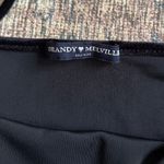 Brandy Melville Joanne Velvet V-Neck Cami Black Crop Top Size XS/S Photo 5