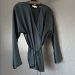 Vince  Dark Teal two piece set top and skirt Photo 3