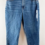 American Eagle  High Rise Mom Jeans Medium Wash Blue 16 Photo 0