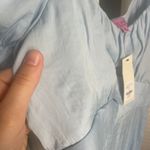 Francesca's Francesca’s Tie Back Satin Mini Dress  Photo 2