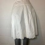 Hillard & Hanson  Casual Women's White Eyelet Midi Skirt Photo 1