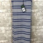 Lysse  Mulholland Blue Striped Tank Dress Photo 1