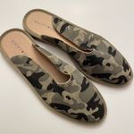Lucky Brand NWOT Arvy Leather Slip-on Mules Camo Size 7.5 Shoes Photo 1
