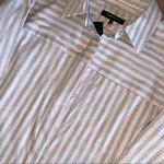 Lafayette 148  NWT Brody Femme striped button down Photo 3