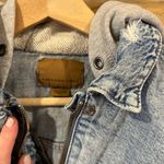 American Eagle  Cropped Jean Jacket with Hood Photo 2