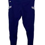 Fabletics Navy Blue Side Pockets High Waist Full Length Leggings. Size Small Photo 5
