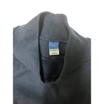 Old Navy  Dress Womens L High Mock Neck Micro Ribbed Long Sleeve Bodycon Blue Photo 11