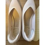 Vivaia Pointed Toe Dual Cushion City Flats White Size 40 EU 9 US Flat Pro Tan Photo 10