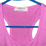 Zenana Outfitters Bodysuit Women Small Sleeveless Solid Fuchsia Pink Basic Layering Casual Photo 2