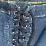 Bebe High-Waisted Lace-Up Skinny Jeans – Size 31 Photo 2