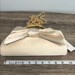 Alessia | Satin Clutch w/ Bow Accent ✨ Gold Photo 4