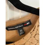 Banana Republic  x mad men shimmer lace cropped top xs Photo 2