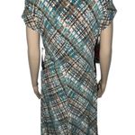 Jones Wear Patterned Faux Wrap Dress Photo 3