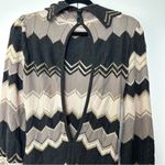 Missoni M  Zig Zag Long Sleeve Backless Dress Brown Black NWT Photo 8