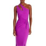 Chiara Boni La Petite Robe Costanza Long One-Shoulder Gown, Size 14 NWT $995 Photo 1