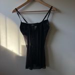 Black and Pink Mesh Padded Lingerie Top Size M Photo 3