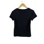 Isaac Mizrahi  Live‎ Essentials Women's Square-Neck Top black XXS Photo 3