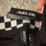 Hot Topic  Black and White Checkered Bralette Photo 5