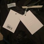 Mac Duggal 11839 Black Jersey Long Sleeve High Neck Feather Gown Photo 16