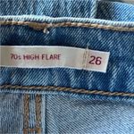 Levi's Levi’s 70’s high rise flare jeans 26 NEW Photo 5