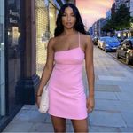 ZARA  Asymmetric Mini Dress with Built in Short in‎ Light Pink Size Extra Small Photo 1