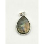 Sunset Labradorite Sterling Silver Pendant‎ Photo 7