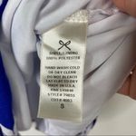 Everly 3/$30 | Blue White Tropical Floral Tank Top S Photo 4