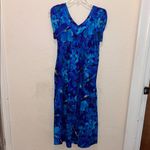 Vintage 60s/70s Hawaiian dress Barkcloth Dress scarf wrap Waltah Clarke Honolulu Size M Photo 1