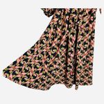 The Webster Miami Target Womens size Medium Midi
Printed Dress Tie Waist Pink Photo 4