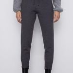 ZARA Gray Knit Jogging Pants - S Photo 2