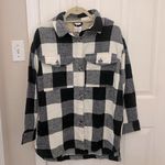 Serra NWT!!!  Black and White Women’s Flannel Shacket Photo 0