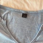 SheIn Blue Notch Front Tee Size Small Photo 2